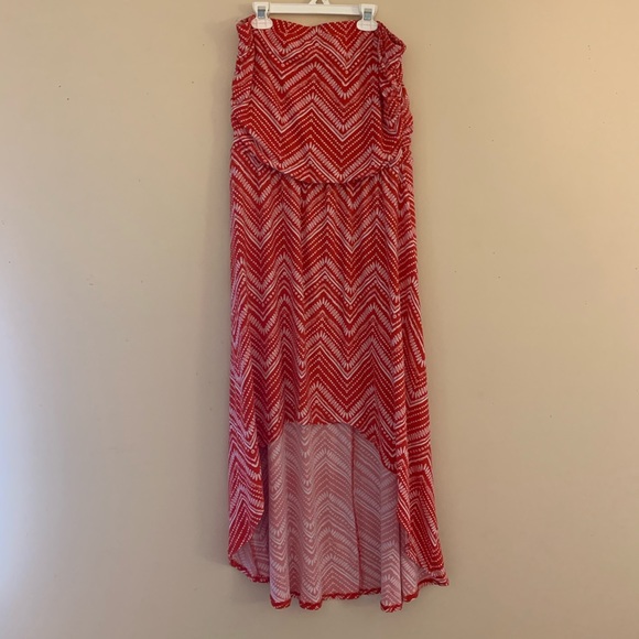 Ultra Flirt Dresses & Skirts - ‼️SALE‼️ ❤️RED&WHITE STRIPED MAXI DRESS❤️